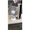 Image 1 : TABLE FAN AND FLOOR FAN