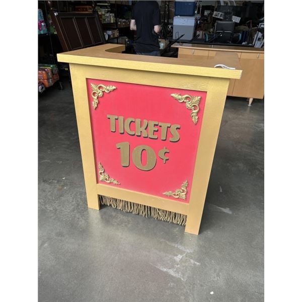 GOLD TICKET BOOTH