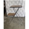 Image 1 : FOLDING 2 TIER DISPLAY TABLE
