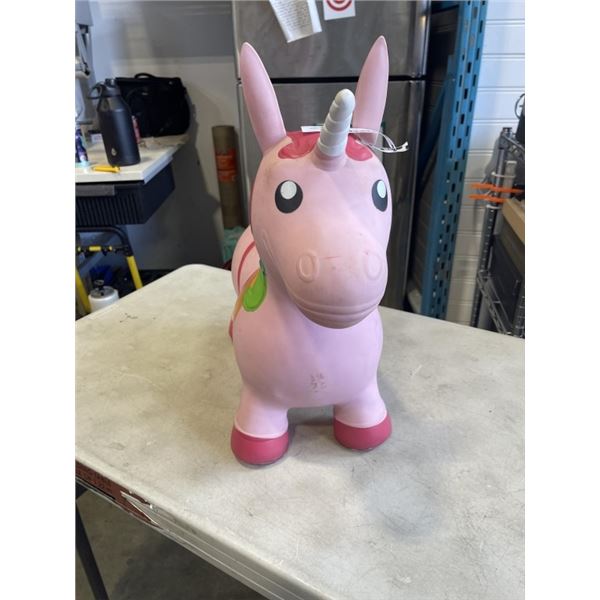 KIDS UNICORN BOUNCE TOY