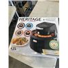 Image 3 : HERITAGE INFRARED 4.5QT 6-IN-1 STEAM AIR FRYER - TESTED WORKING, RETAIL $299