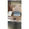 Image 1 : LOT OF AMAZON OVERSTOCK INCLUDING 2 BOXES KRAFT PAPER BAGS, 10 BOXES STANCEMAGIC HUB CENTRIC RINGS, 