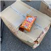 Image 1 : BOX OF FUN FLIPS CORN PUFFS MASALA FLAVOR 60 BAGS BB SEPT 2026
