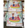 Image 3 : 8 ASSORTED INTEX INFLATABLE AND HARD POOLS AND POOL TOYS