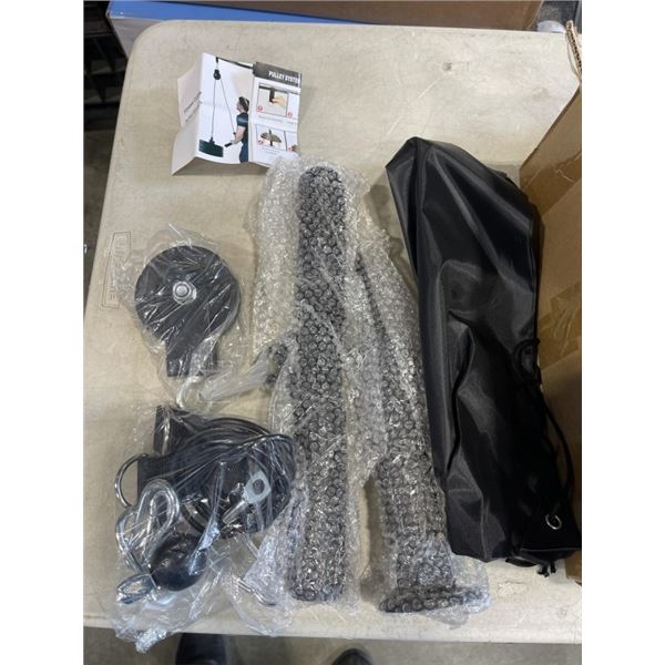 6 NEW CABLE WORK OUT KITS