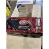 Image 1 : CASE OF DR PEPPER, SOME MISSING AND KIRKLAND ORGANIC COCONUT WATER