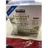 Image 2 : CASE OF DR PEPPER, SOME MISSING AND KIRKLAND ORGANIC COCONUT WATER