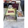 Image 1 : 2 CHRISTMAS COOKIE JARS AND CANDLE STICKS