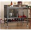 Image 1 : 17STORIES ZYAUNA METAL BAR CART, RETAIL $229