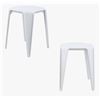 Image 1 : EBERN DESIGNS LUTFIE PLASTIC ACCENT STOOL (SET OF 2), RETAIL $119