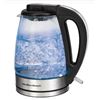 Image 1 : HAMILTON BEACH 1.7L GLASS ELECTRIC KETTLE - TESTED WORKING