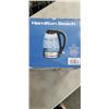 Image 3 : HAMILTON BEACH 1.7L GLASS ELECTRIC KETTLE - TESTED WORKING