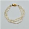 Image 1 : FRESHWATER PEARL BRACELET, RETAIL $100.00.