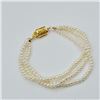 Image 2 : FRESHWATER PEARL BRACELET, RETAIL $100.00.
