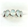 Image 1 : STERLING SILVER NATURAL QUARTZ (3.15CT) RING, SIZE 8.75, W/A $500.00.