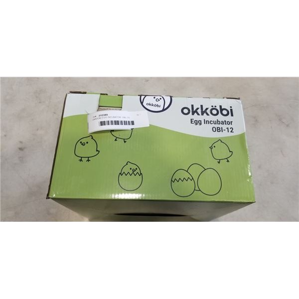 OKKIOBI EGG INCUBATOR  OBI -12