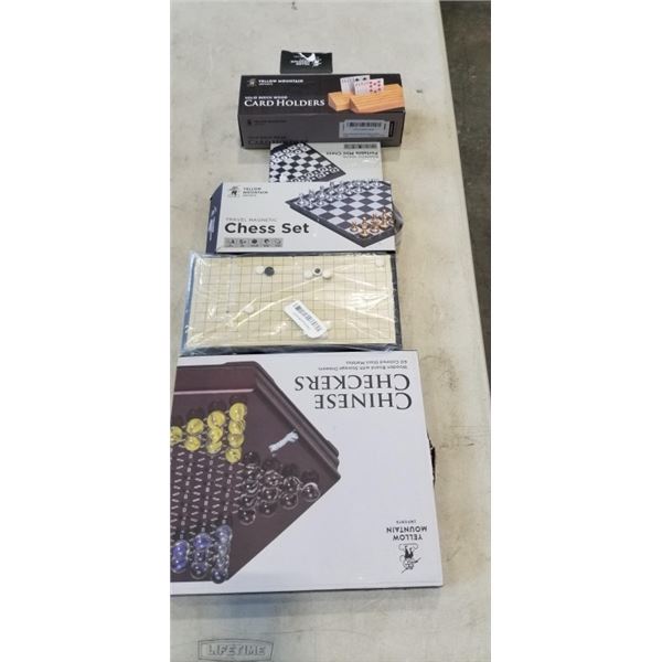ASSORTED YELLOW MOUNTAIN BOARD GAMES