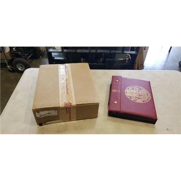 2 AS NEW YELLOW MOUNTAIN MAH JONG SETS