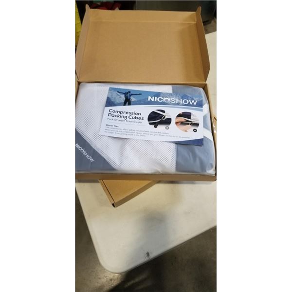 2 BOXES NICOSHOW PACKING CUBES