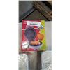 Image 3 : 2 FOOD STORAGE BINS AND APPLE A DAY WAFFLE MAKER