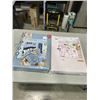 Image 1 : PAIR OF TWIN DUVET COVERS. 1 BLUE, 1 PINK