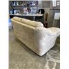 Image 3 : BEIGE MICROFIBER LOVE SEAT