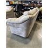 Image 4 : BEIGE MICROFIBER LOVE SEAT