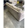 Image 3 : BEIGE MICROFIBER 3 SEATER SOFA