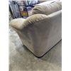 Image 4 : BEIGE MICROFIBER 3 SEATER SOFA