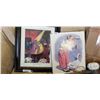 Image 1 : JAZZ CLUB 1 FRAMED PRINT BY MICHAEL WILLIAMS AND CLOWN PRINT SIGNED