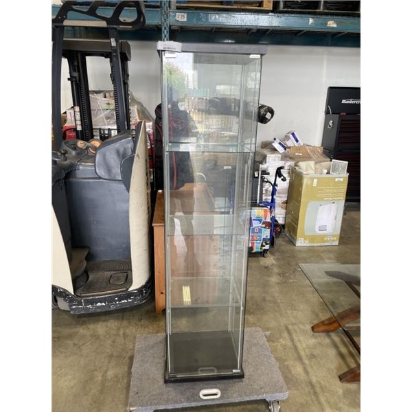 4 TIER GLASS DISPLAY CABINET