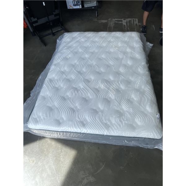 AS NEW QUEENSIZE LOGAN AND COVE MATTRESS