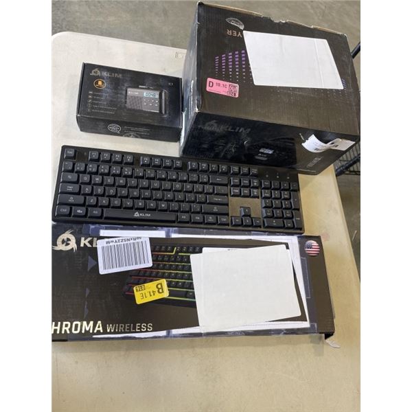 KLIM STEREO,  AND COMPUTER ACCESSORIES
