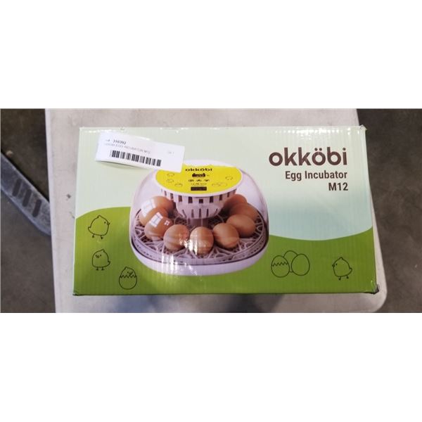 OKKOBI EGG INCUBATOR M12