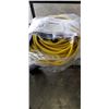 Image 1 : AS NEW LIFESUPPLY 200FT YELLOW  INDOOR OUTDOOR 3 WIRE GROUNDED AND LIGHTED EXTENSION CORD, 10AWG