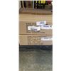 Image 1 : 2 CASES KRAFT PAPER BAGS. 100 PCS/CS. 1 CASE IS PINK, 1 CASE IS RED
