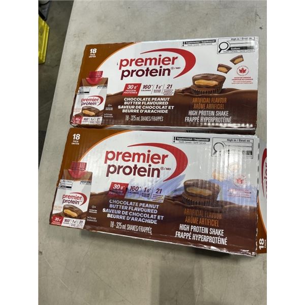 2 CASE OF PREMIER PROTEIN SHAKES, EXP 2027