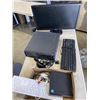 Image 1 : 2 COMPUTERS, KEYBOARDS AND 1 MONITOR - UNTESTED