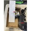 Image 4 : 2 COMPUTERS, KEYBOARDS AND 1 MONITOR - UNTESTED