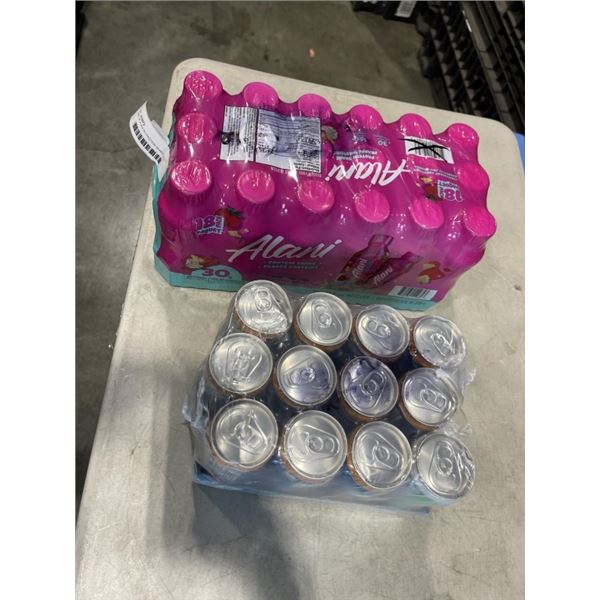 CASE OF ALANI NU PROTEIN SHAKE AND ALANI NU ENERGY DRINKS, EXP 2028 / 2026