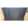 Image 4 : ELECTRIC FIREPLACE MANTLE WITH GLASS DOORS, WORKING