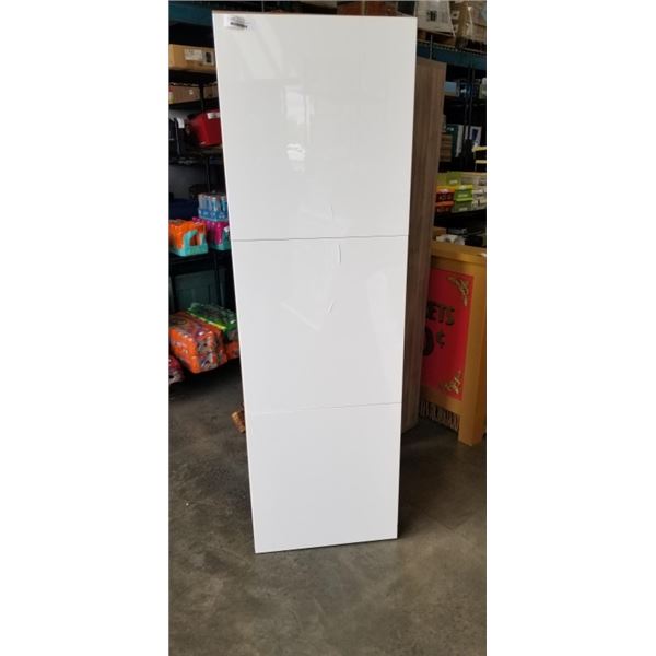 IKEA MODERN UPRIGHT 3 DOOR PANTRY / CLOSET