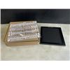 Image 1 : 4 NEW 14 INCH X 14 INCH FELT LETTER BOARDS WITH LETTERS AND NUMBER SHEETS