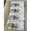 Image 1 : 4 AS NEW KITCHEN TOOL SETS W/ HOLDER