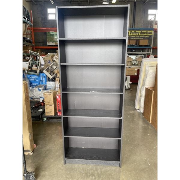 6FT IKEA BOOKSHELF, BLACK