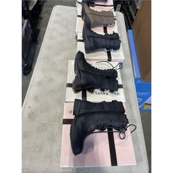 5 ASSORTED YOUTH BOOTS
