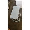 Image 3 : ROUND GLASS TOP SIDE TABLE AND METAL END TABLE
