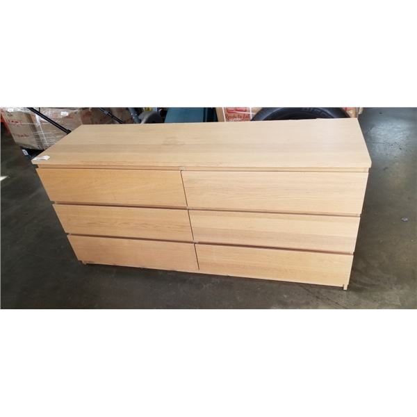 6 DRAWER DRESSER