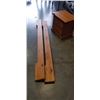 Image 2 : PINE QUEENSIZE POSTERBED WITH NIGHTSTAND