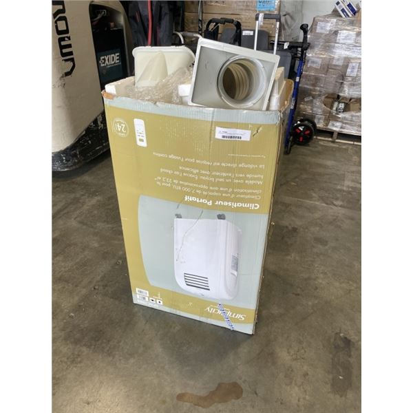 SIMPLICITY PORTABLE AIR CONDITIONER. 7000 BPU